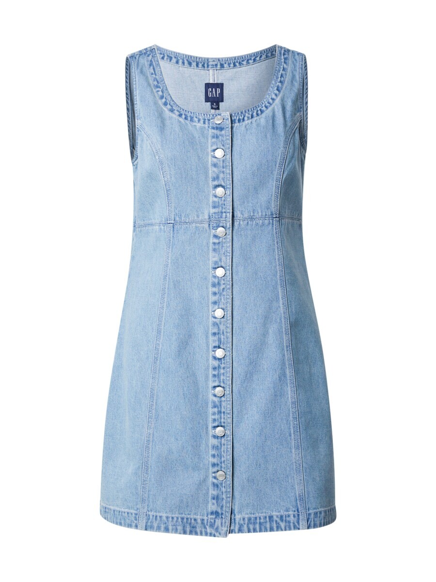 

Платье рубашка GAP Shirt Dress, синий деним