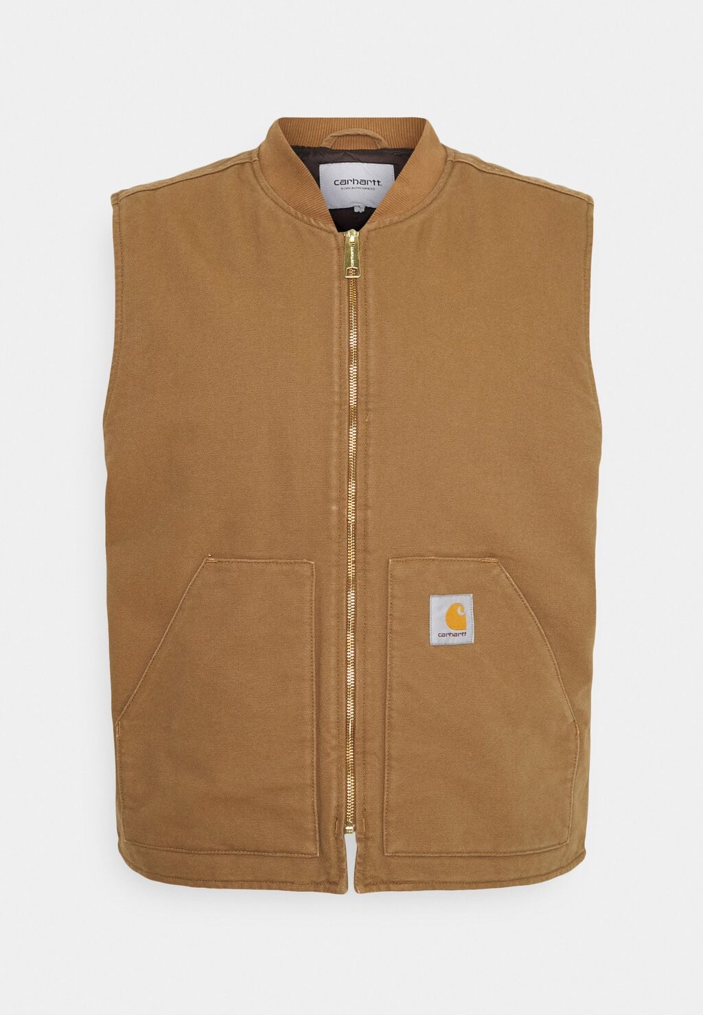 

Жилет Carhartt WIP КЛАССИЧЕСКИЙ ЖИЛЕТ, цвет hamilton brown rinsed