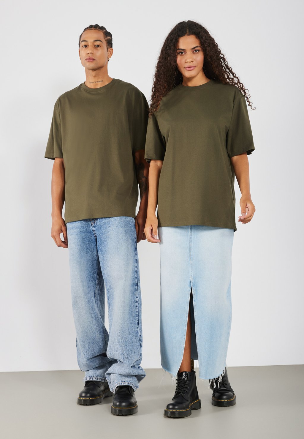 

Базовая футболка UNISEX 2 PACK YOURTURN, светло-серый