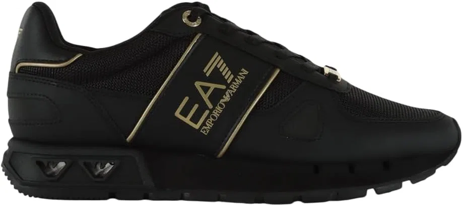 Кроссовки Emporio Armani для мужчин EA7 7X000613AF23027 8056643309088-46, Black Gold