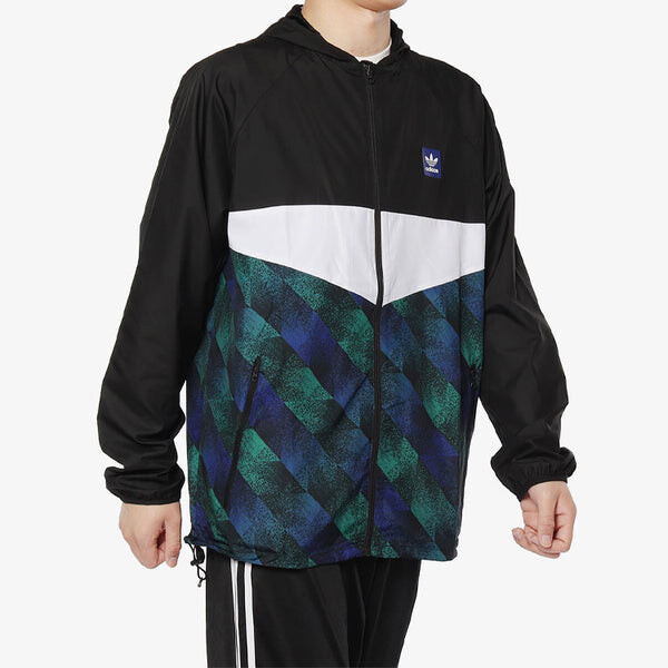 Куртка adidas originals hooded Zipper Casual Sports Jacket Multicolor, мультиколор — фото 3