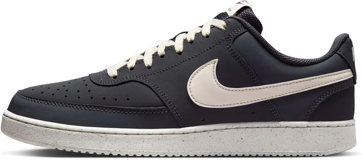 Мужские низкие кроссовки Nike Court Vision HV8139, Anthracite Pale Ivory — фото 4