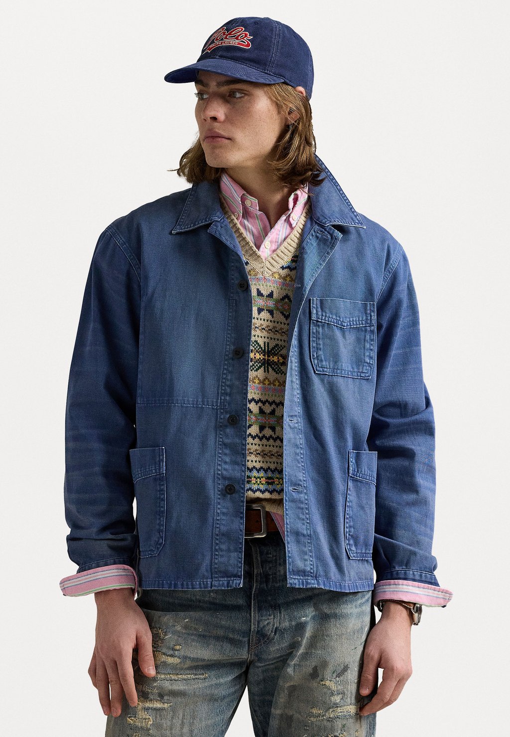 

Джинсовая куртка TWILL UTILITY JACKET Polo Ralph Lauren, черный