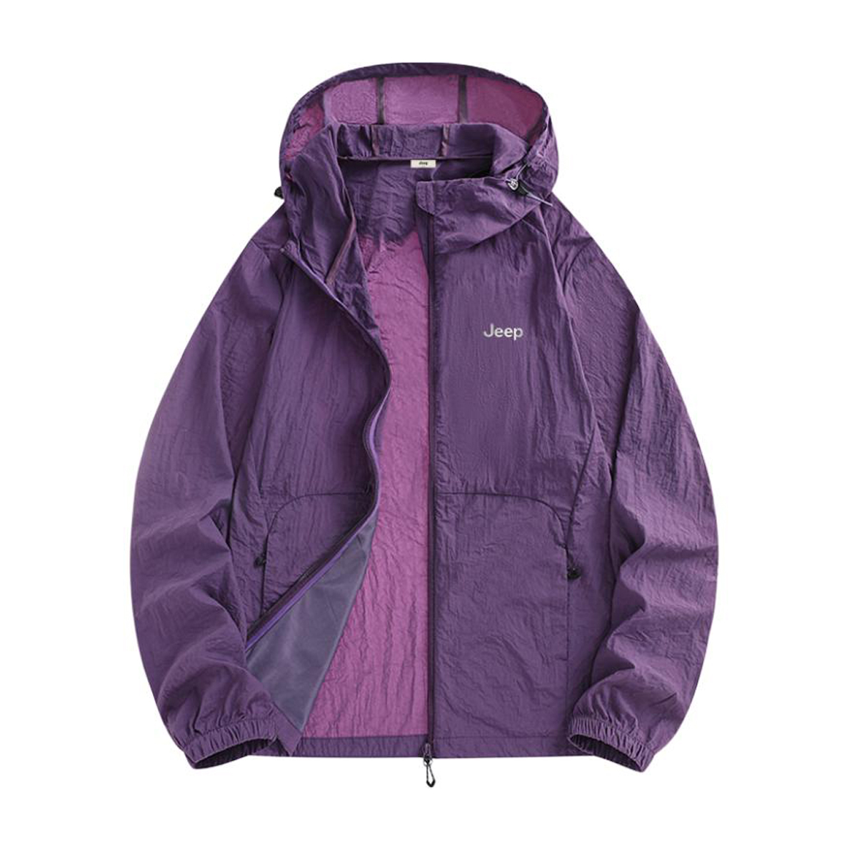 

Суперлегкая дышащая и быстросохнущая одежда с UV-защитой и охлаждающим эффектом, унисекс Jeep, фиолетовый