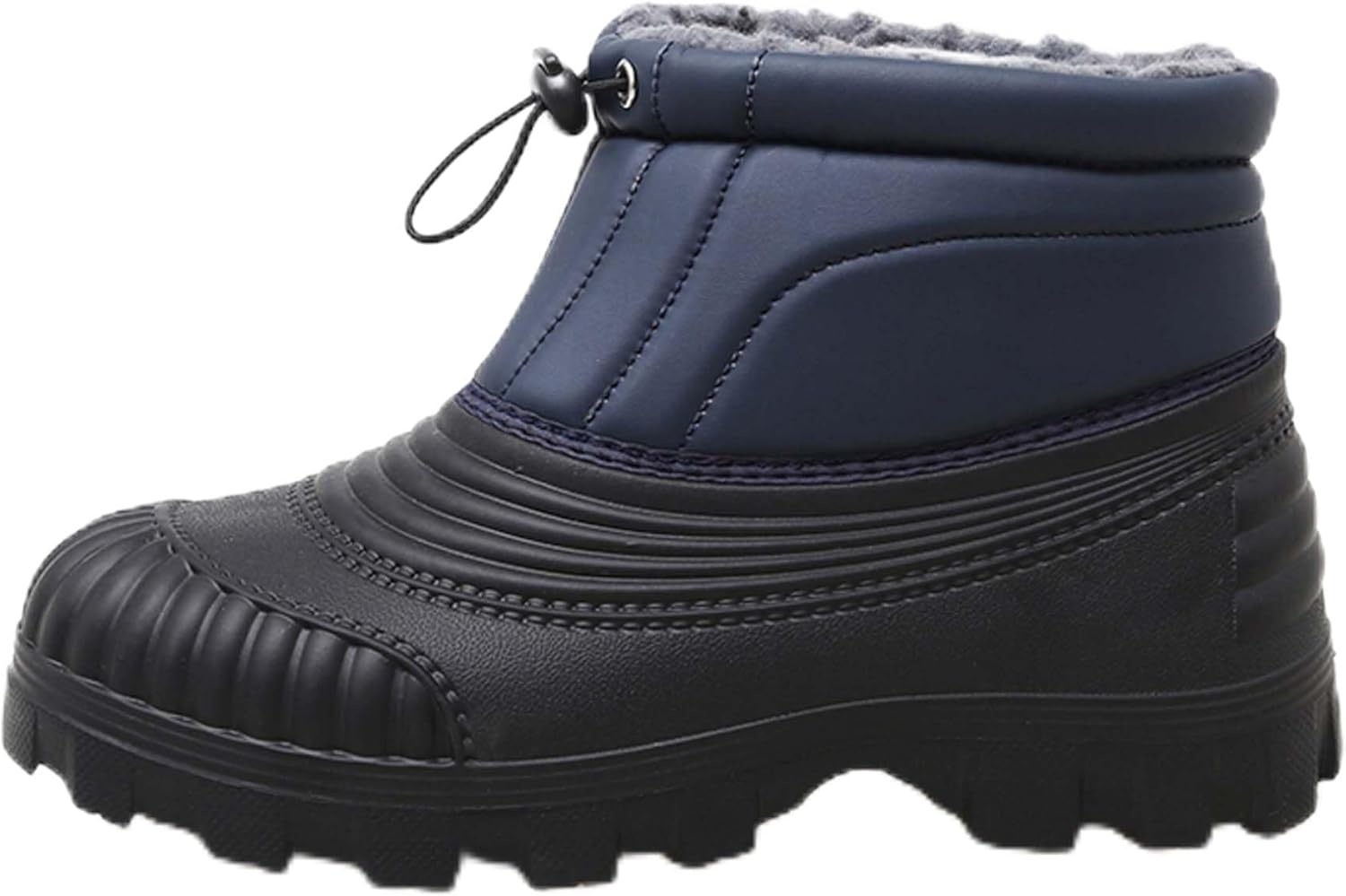 

Зимние плюшевые толстые снежные ботинки с теплой меховой подкладкой и хлопковыми сапогами Generic, синий