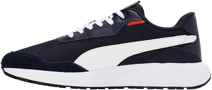 Мужские кроссовки PUMA Runtamed Plus, Puma Navy Puma White For All Time Red — фото 2