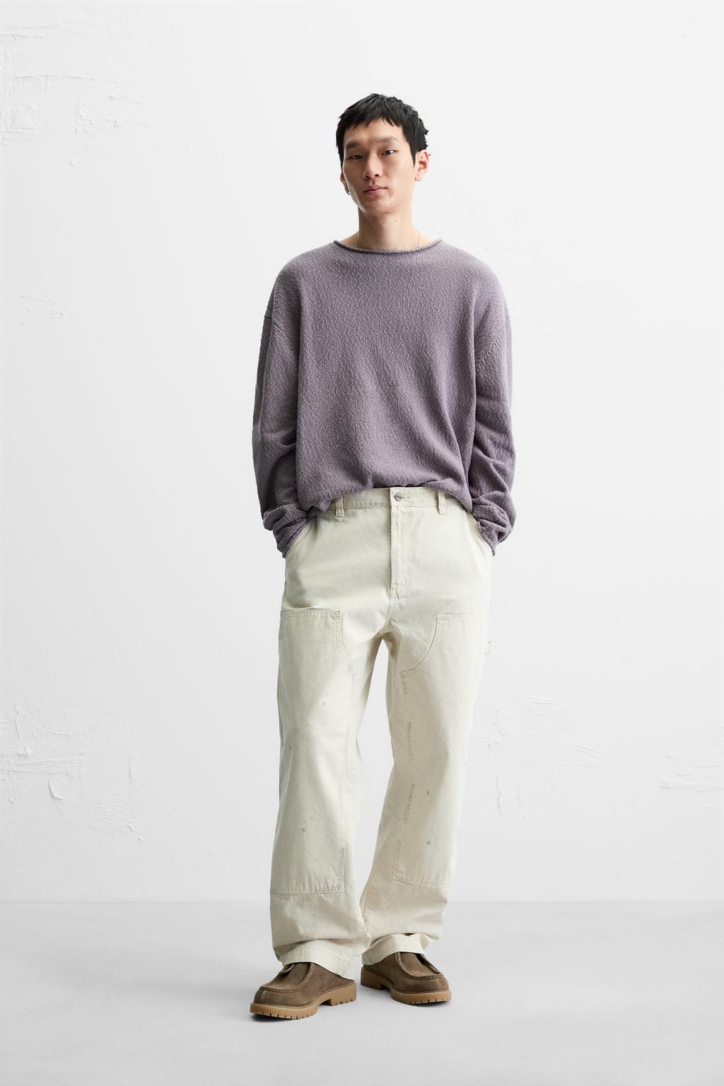 

Свитер ZARA, цвет Light mauve