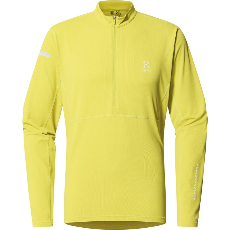 

Функциональная куртка lim tempo trail halfzip для мужчин Haglöfs, цвет aurora