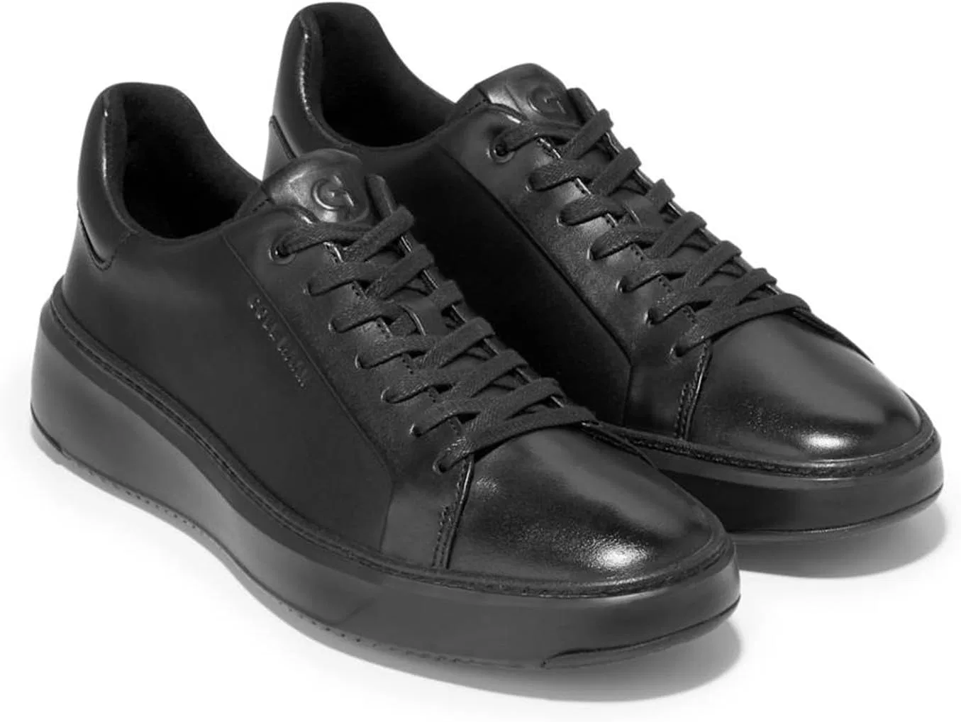 Мужские кроссовки Cole Haan Grandprø Topspin, Black Leather Black — фото 3