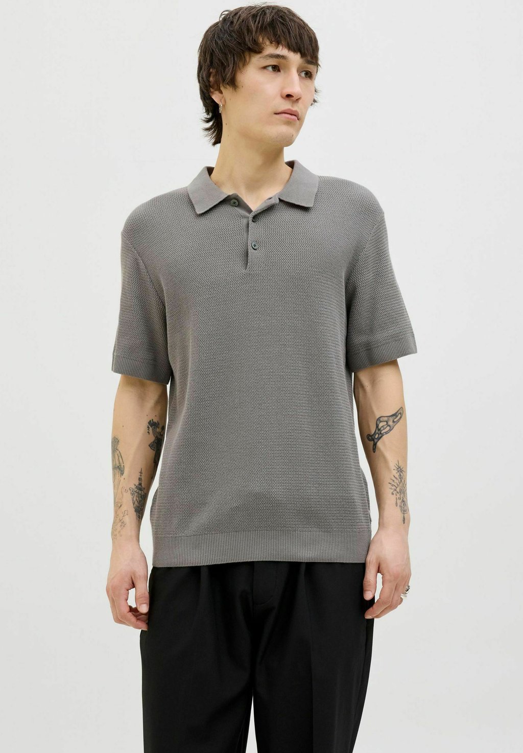 

Рубашка поло JPRCCCOOPER Jack & Jones PREMIUM, серый