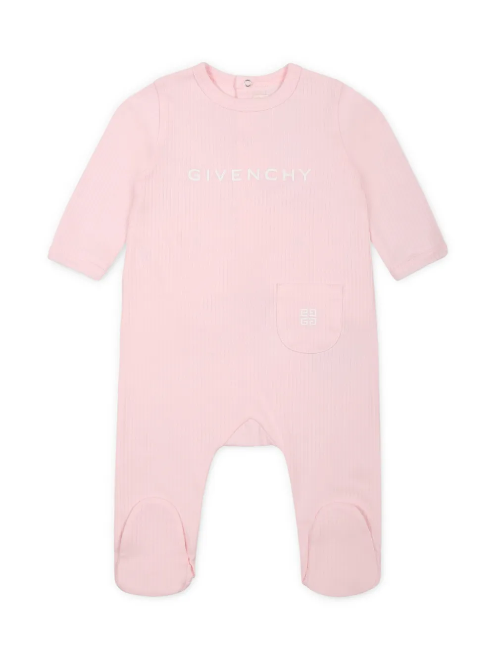 Комплект для новорожденного с логотипом Givenchy Kids, розовый — фото 2
