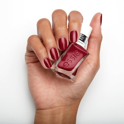 Essie Gel Couture Fashion Freedom Лак для ногтей № 550 Стойкий красный лак для ногтей Put in the Patchwork 13,5 мл — фото 3