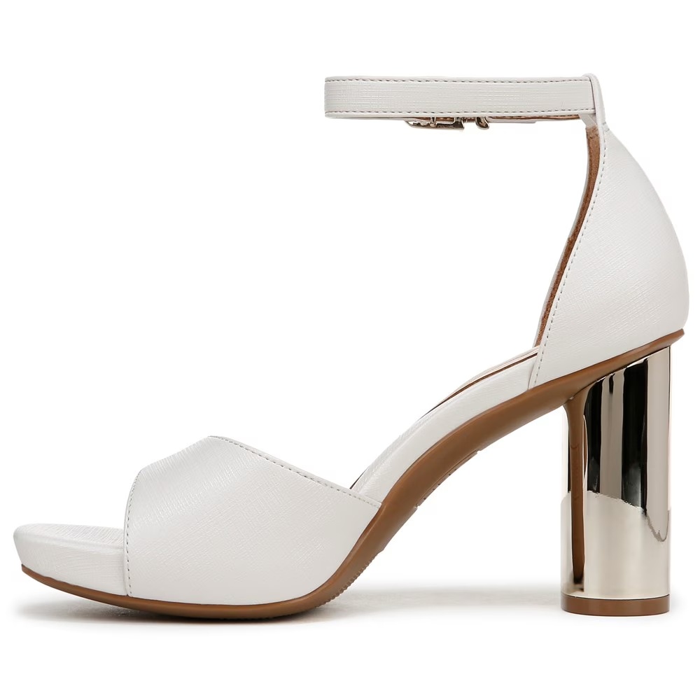 Женские босоножки Malia dress sandal Naturalizer, теплый белый искусственная кожа — фото 4