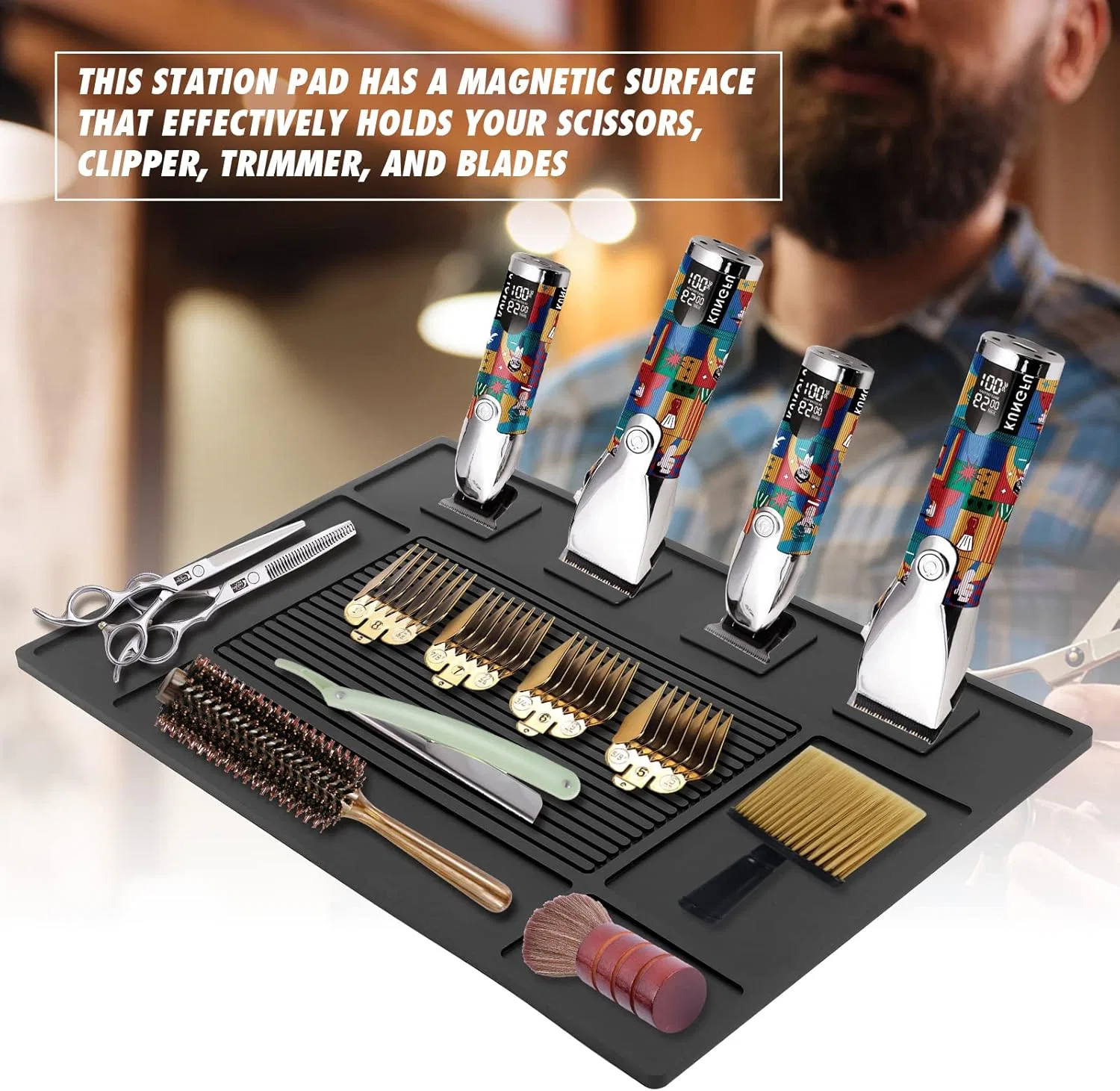 Магнитный органайзер MoyRetty для парикмахерских инструментов Moyretty — фото 3