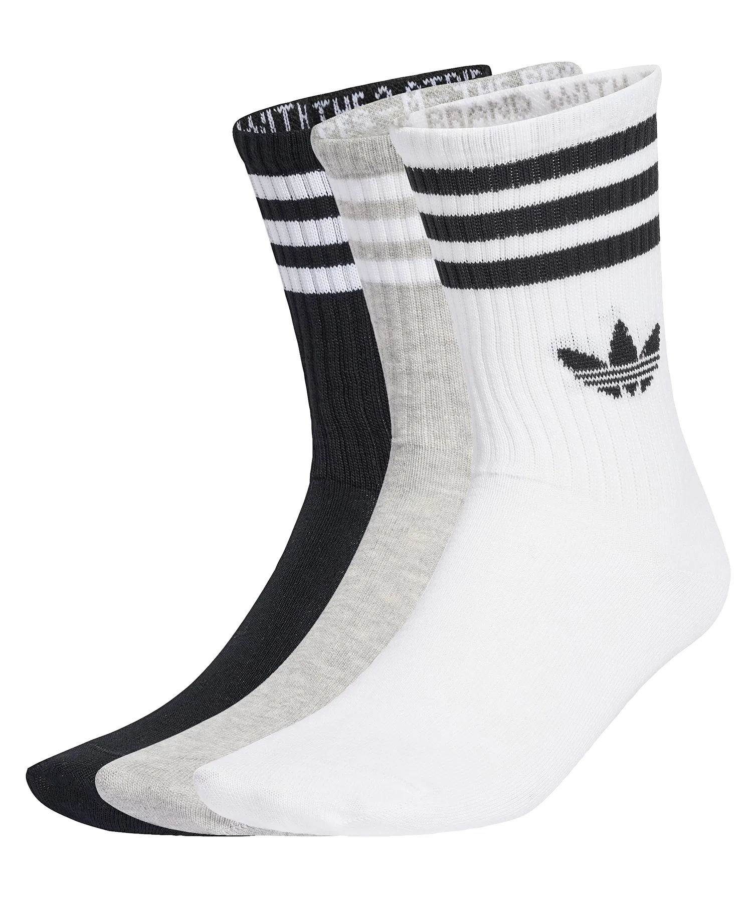 Носки adidas 3S CREW S 3P / Adidas 3 Stripes Crew Socks 3P
