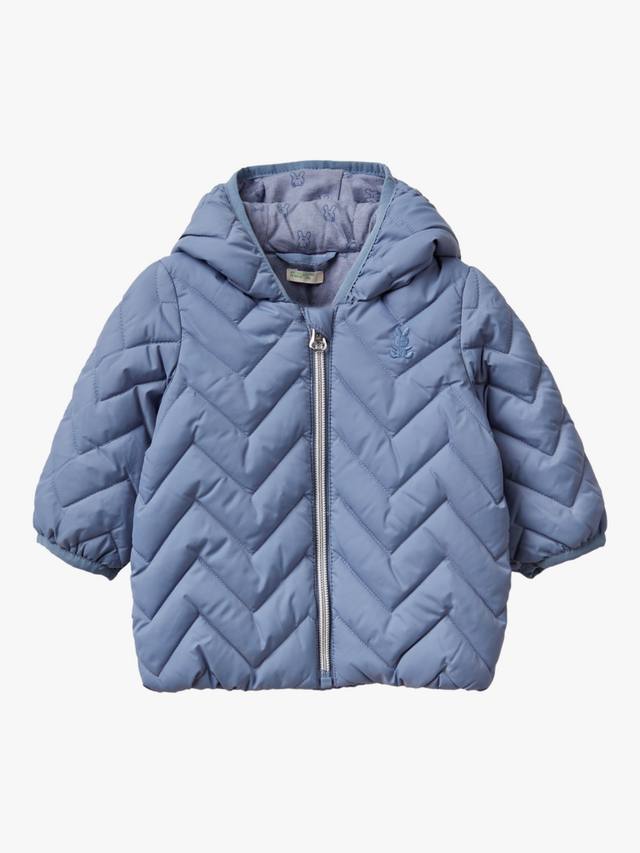 Детская стеганая куртка Benetton, Mid Blue