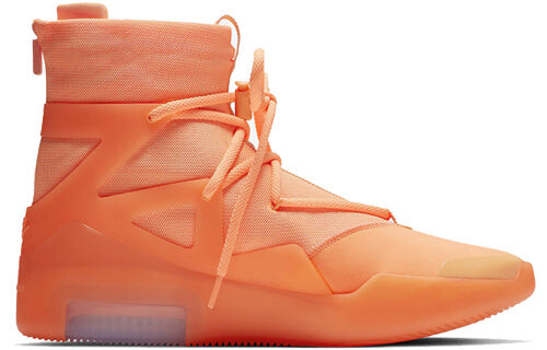 Кроссовки air fear of god 1 Nike, оранжевый — фото 2