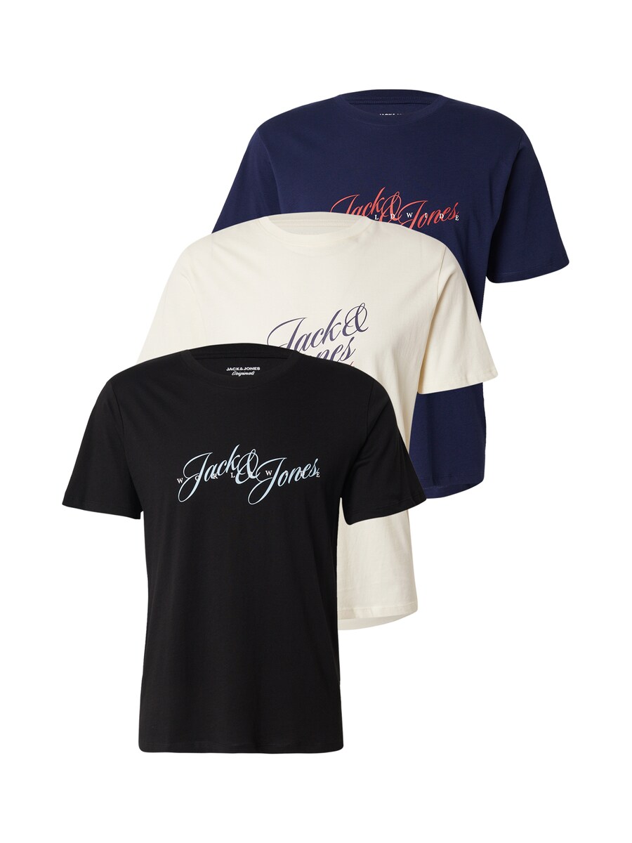 

Футболка JACK & JONES JACK & JONES JORInwood, Beige/marine blue/Black