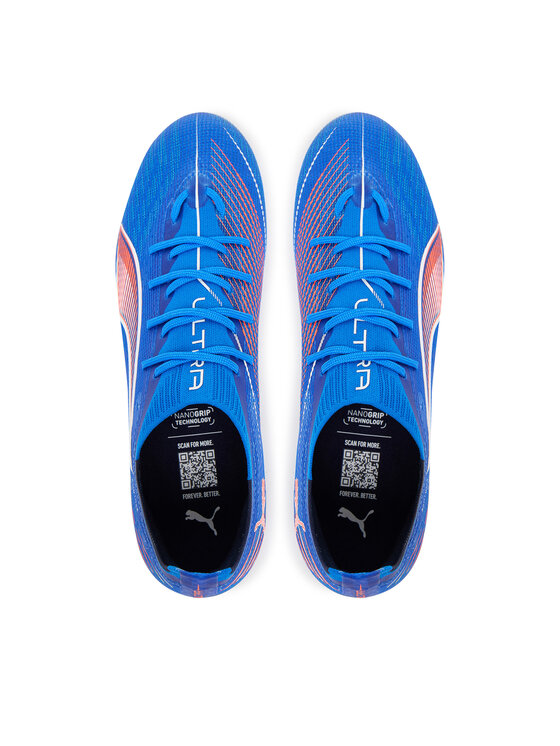 Футбольные бутсы Ultra 6 Pro Fg/Ag 108551 01 Puma, синий — фото 4
