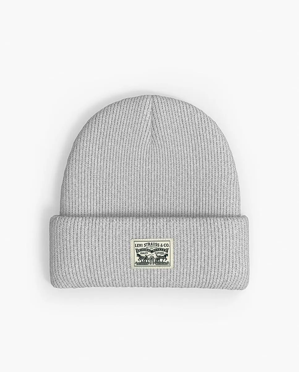 

Мужская шапка с нашивкой на спине Levi's, серый