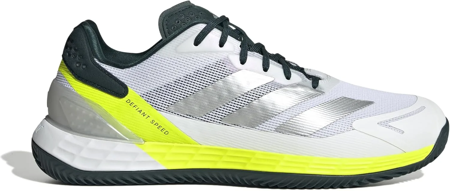 Кроссовки для тенниса Herren Defiant Speed 2 ClayTennisschuhe adidas, серебро — фото 2