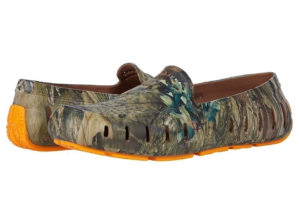 Floafers Country Club Driver Loafers Men 13 Mossy Oak Camo Slip On Shoes ZPO2751, зеленый — фото 2