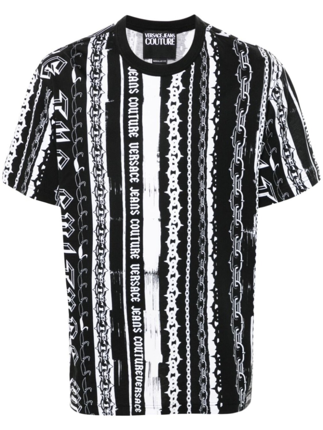 

Versace Jeans Couture футболка с логотипом, черный