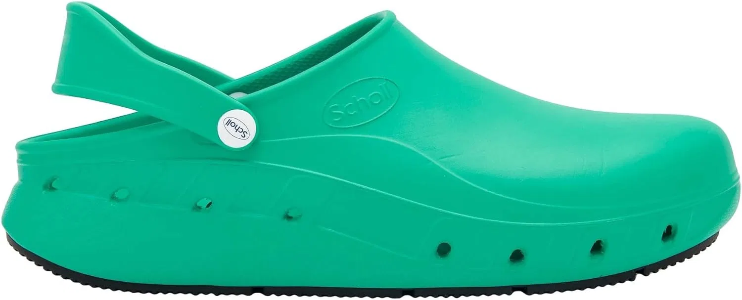 Сабо Scholl Unisex Ultragrip для медицинских работников, Green