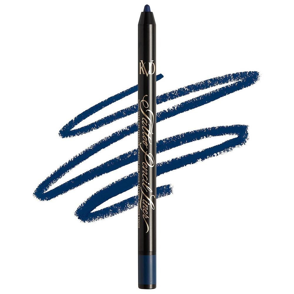

Водостойкая долговечная гелевая подводка для глаз KVD Beauty Tattoo Pencil, цвет Blue Ashes