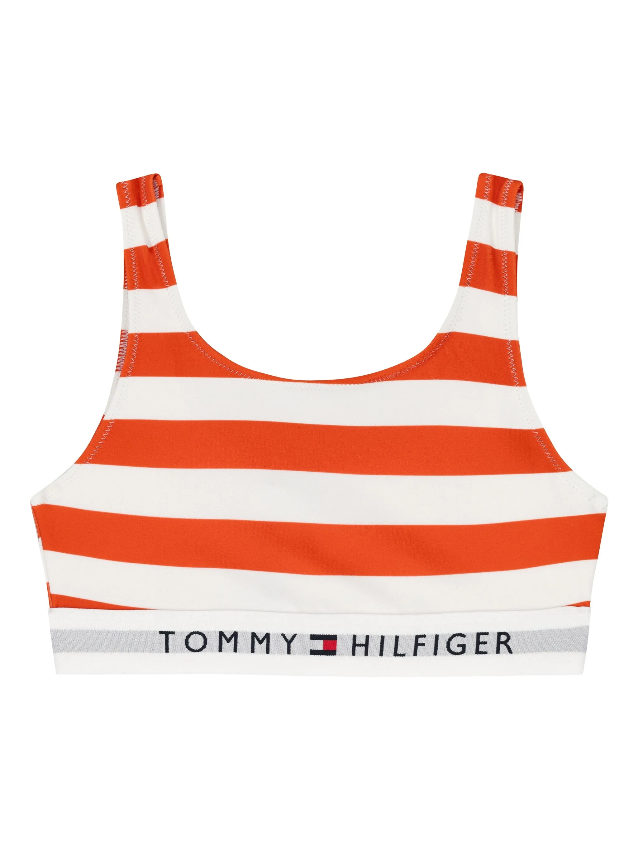 Бикини в полоску Tommy Hilfiger Junior, оранжевый — фото 2