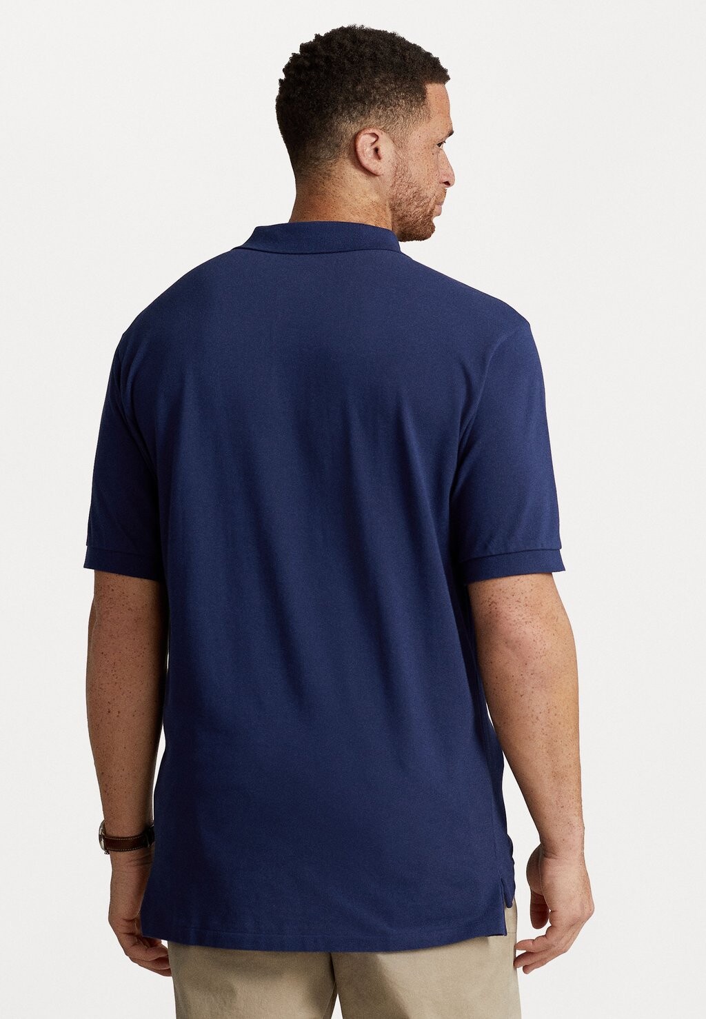 Рубашка-поло CLASSIC FIT Polo Ralph Lauren Big & Tall, темно-синий Ньюпорт — фото 3