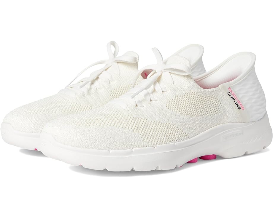 

Кроссовки SKECHERS Performance Go Walk 6 Lovely Day Hands Free Slip-Ins, белый