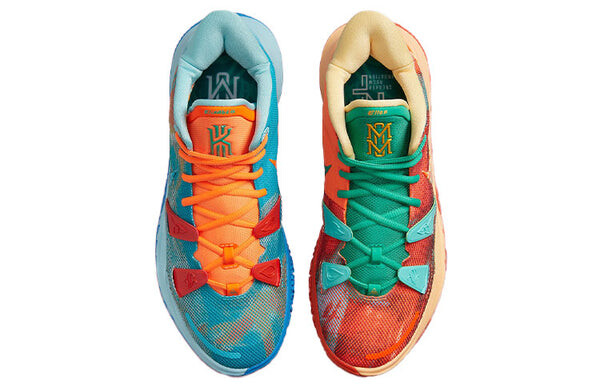 Кроссовки Nike Sneaker Room x Kyrie 7 'Mom', красный — фото 4