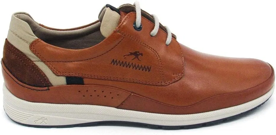 Мужские кожаные туфли на шнуровке Fluchos F1734, Habana Leather — фото 2