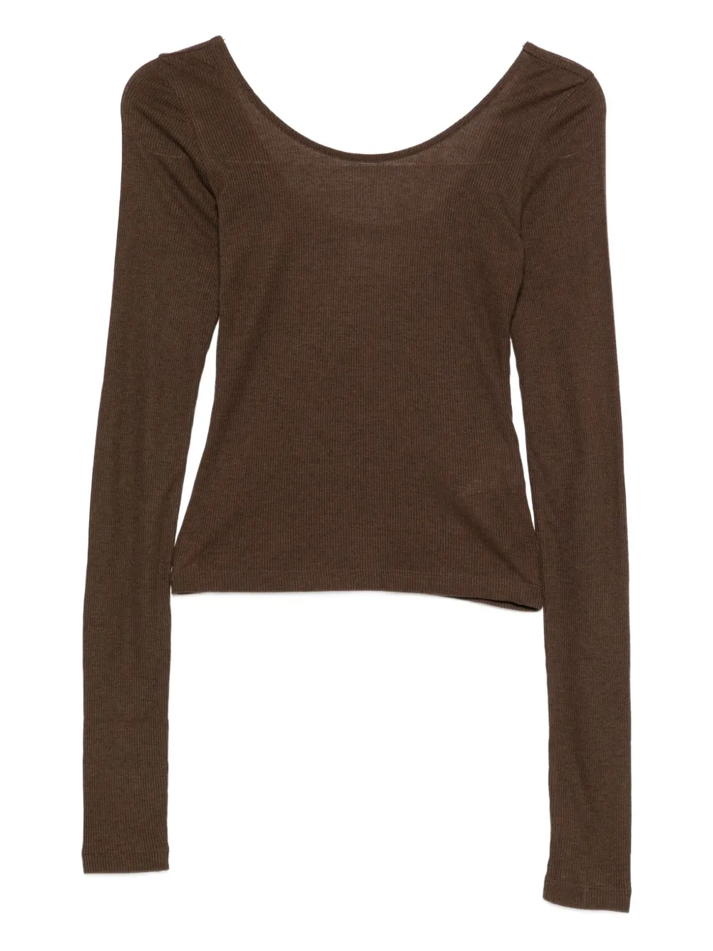 

Лонгслив Halfboy, коричневый