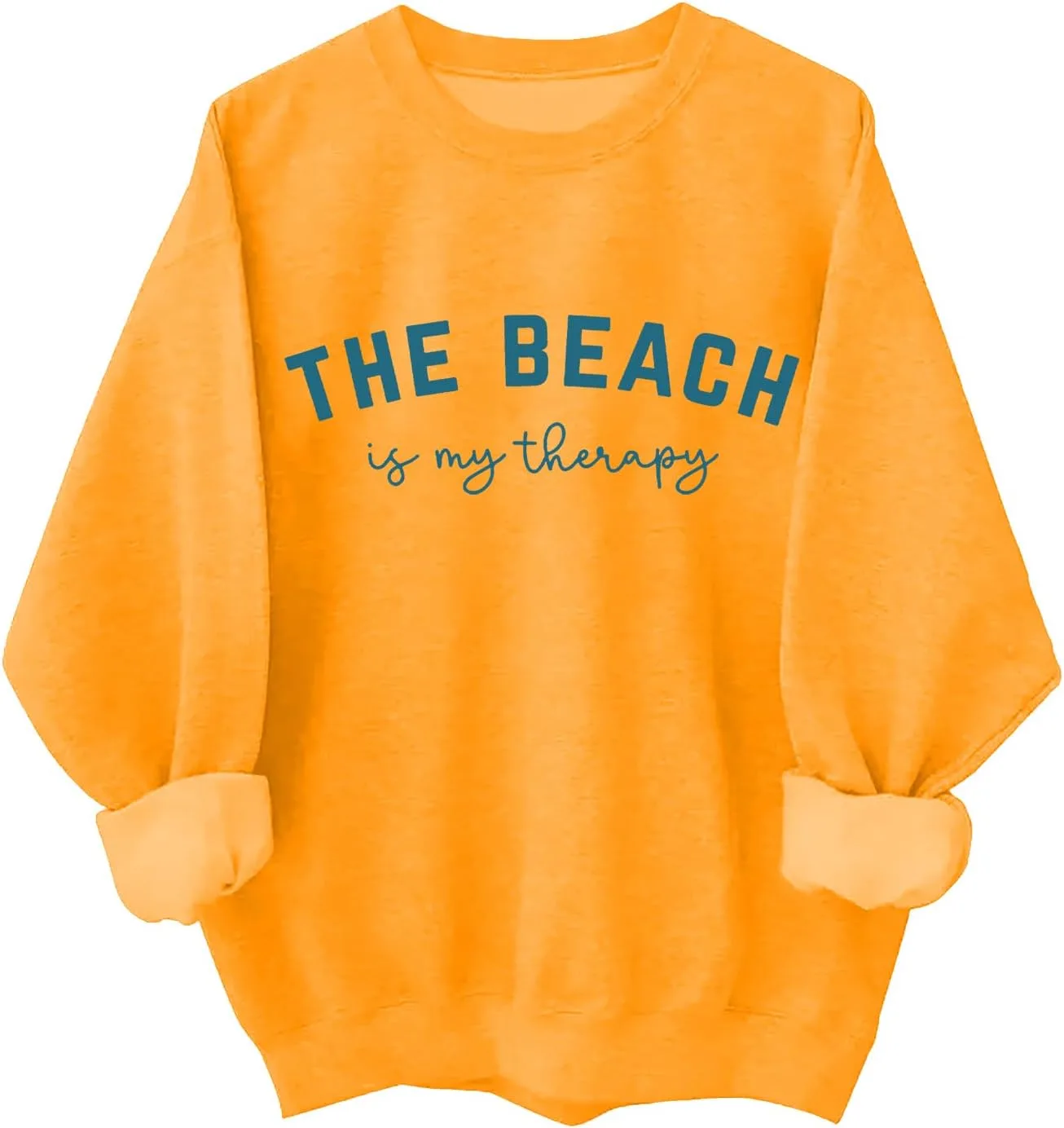 

Толстовка с принтом "The Beach Is My Therapy" Racsea