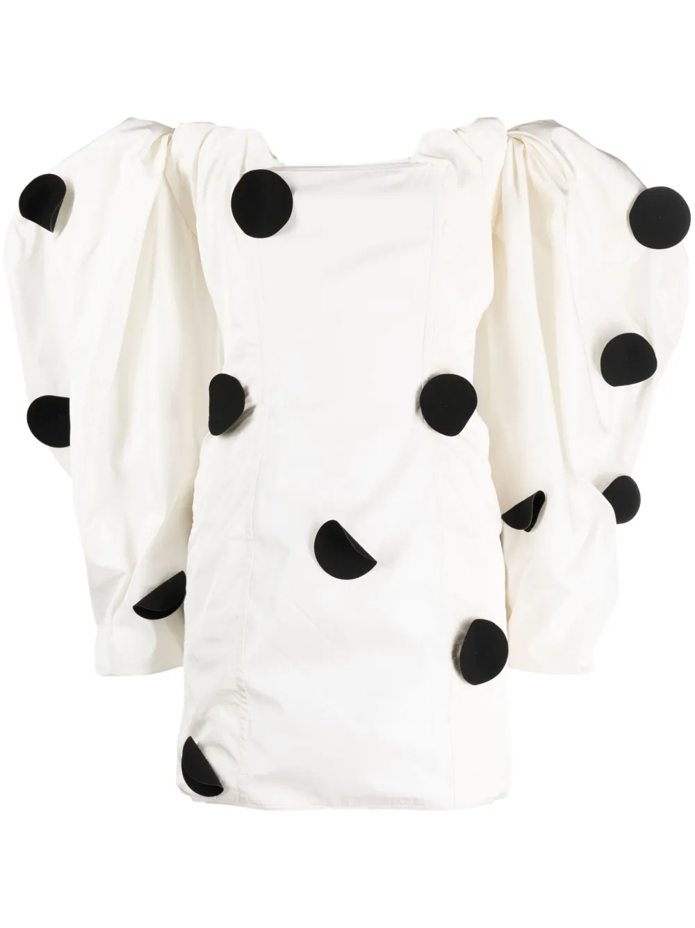 

Платье мини La Robe Taffetas JACQUEMUS, белый