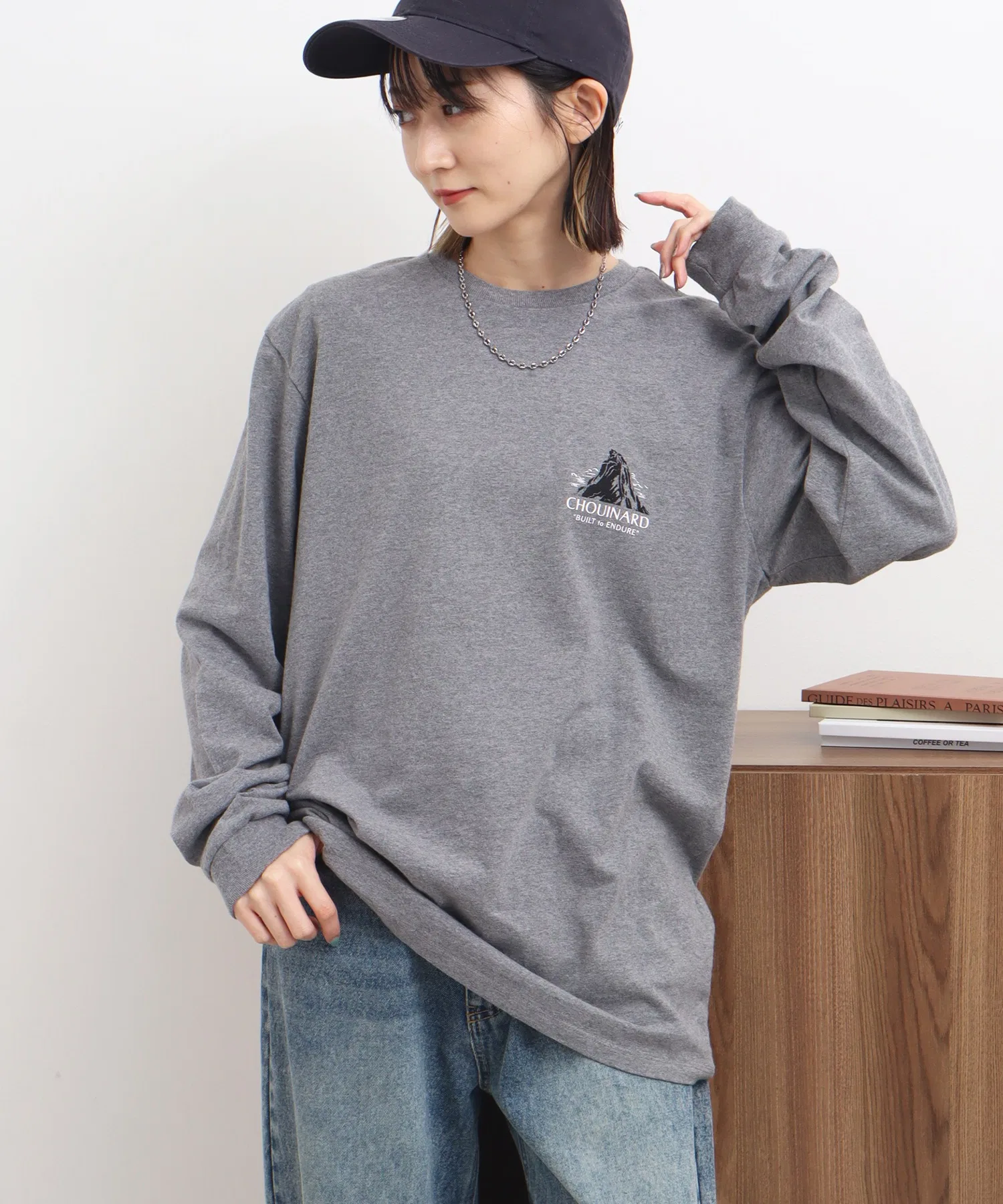 Мужская футболка Patagonia Long-sleeved Chouinard Crest Responsibili-Tee — фото 3