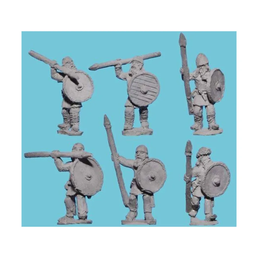 

Копейщики в рубашках, Dark Ages - Great Heathen Army - Vikings (15mm)