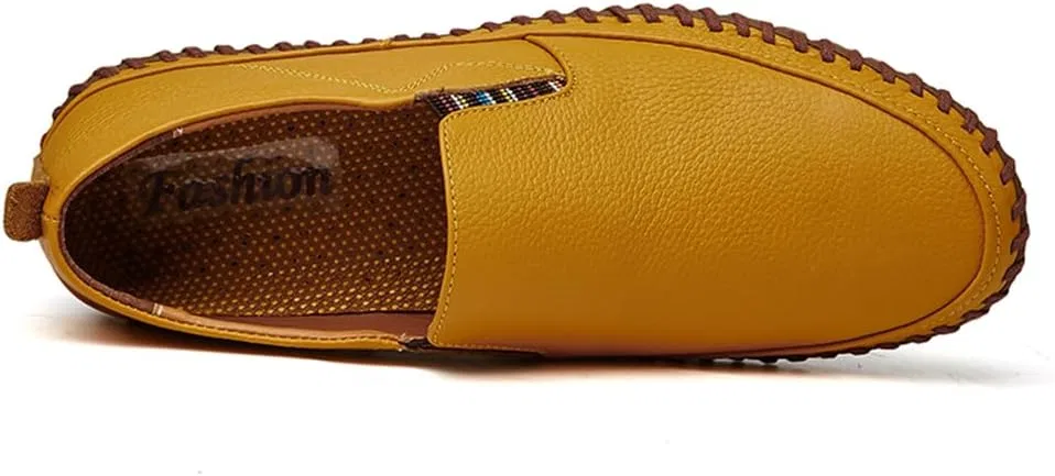 Лоферы мужские CHUUMEE Penny Loafers, желтый — фото 3