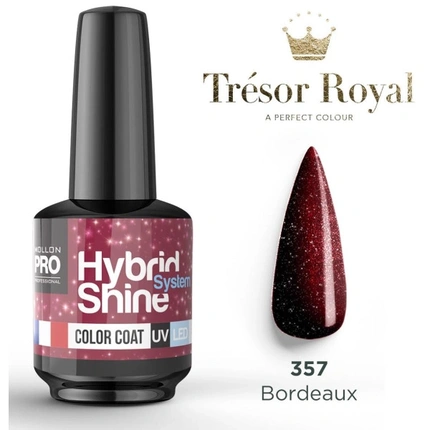 

Mol Hss 357 Tresor Royal - полуперманентный гибридный лак для ногтей Mollon Pro