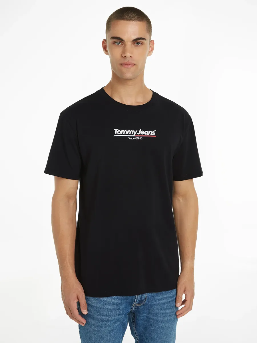 

Футболка Tommy Jeans "TJM REG RWB TJ TWIST FLAG TEE", черный