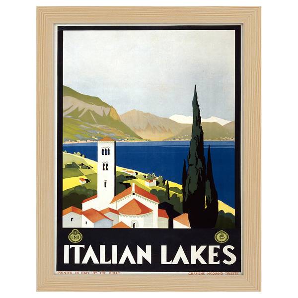 

Рамка для фотографий LegendArte Poster Italian Lakes цвет eiche