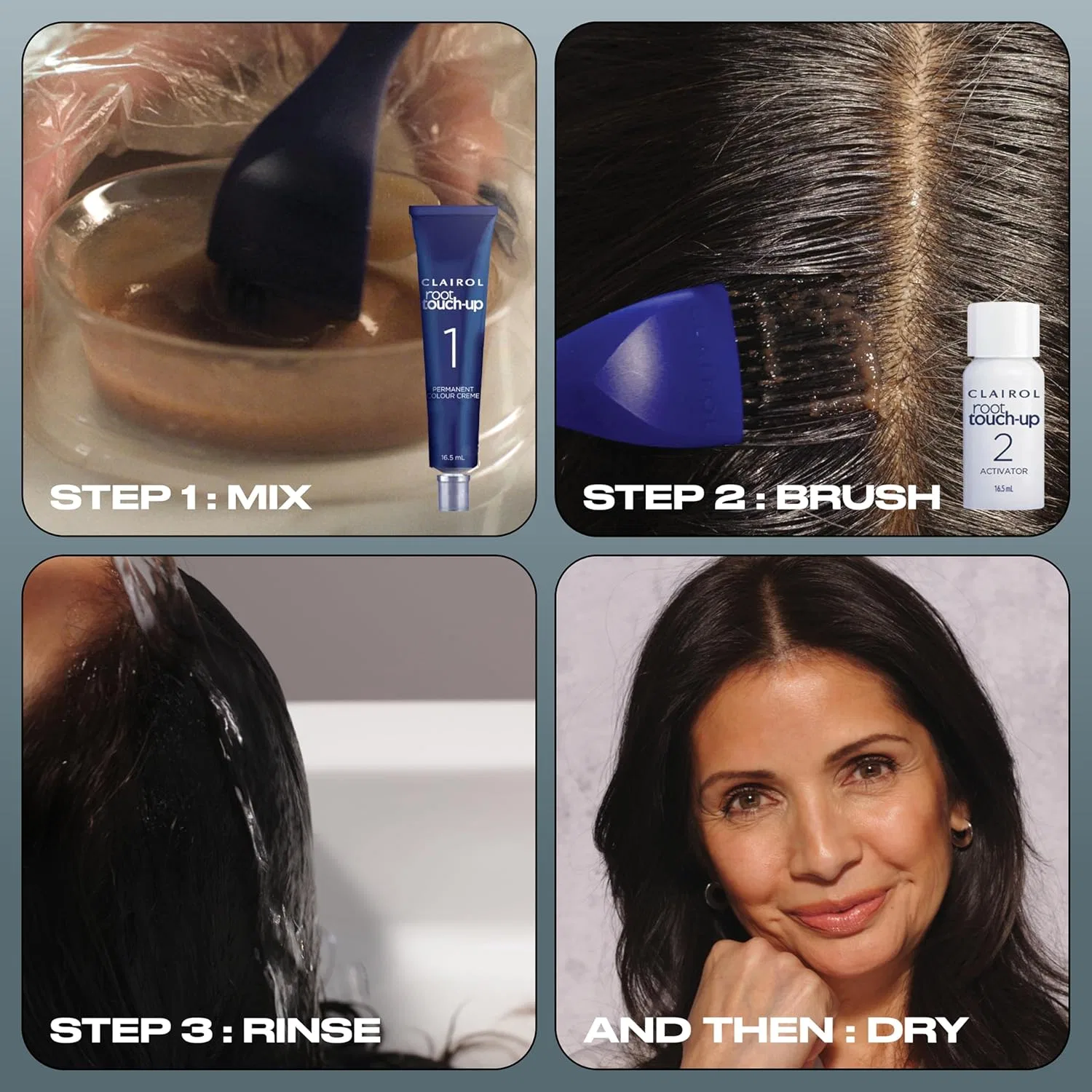 Стойкая краска для корней Clairol Root Touch Up 7 темный блонд Clairol, 7 Dark Blonde — фото 2
