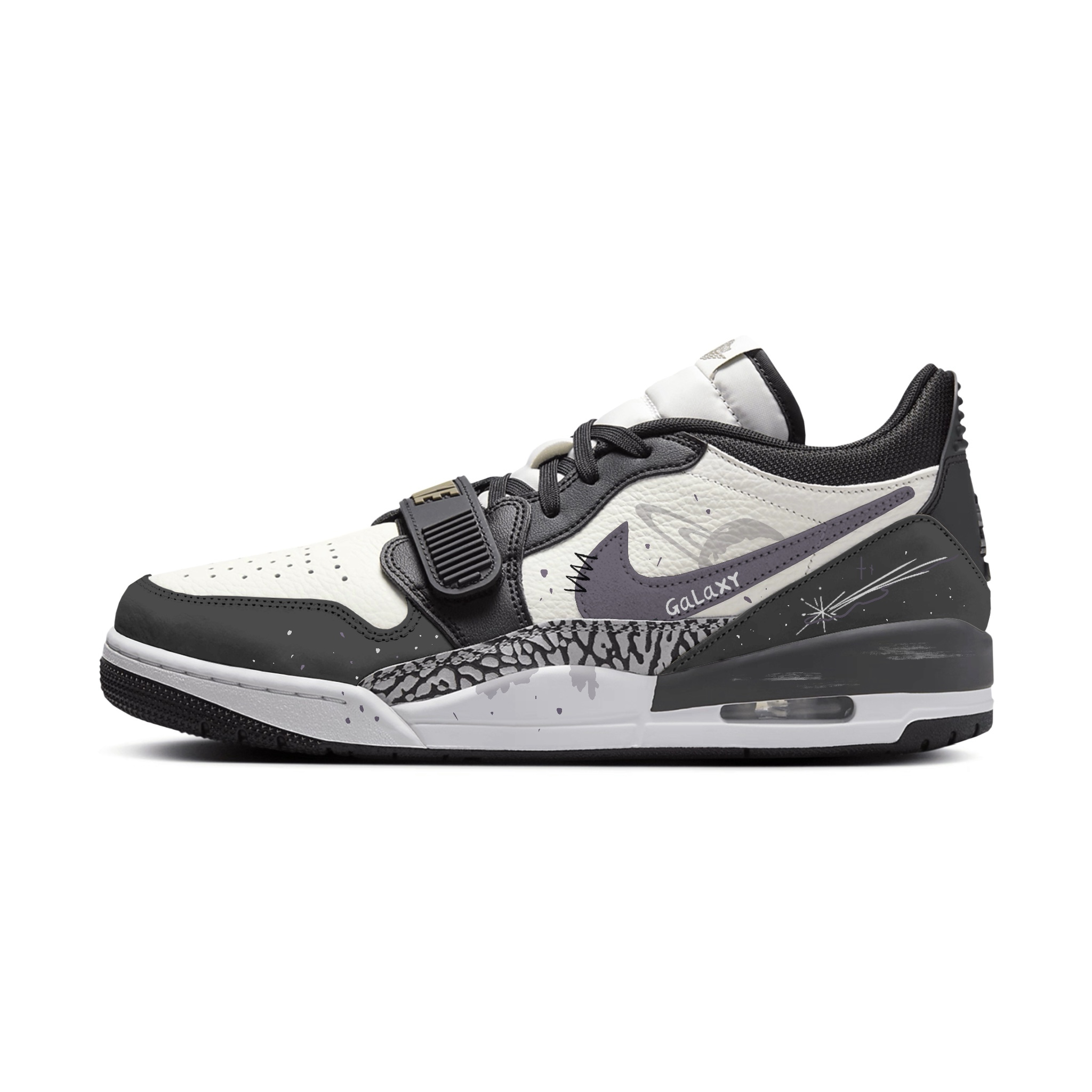 

Легендарные баскетбольные кроссовки Legacy 312 мужские white Jordan, черный