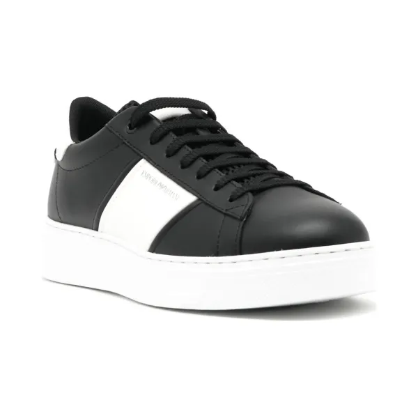 

Спортивная обувь с добавлением кожи Emporio Armani, черный