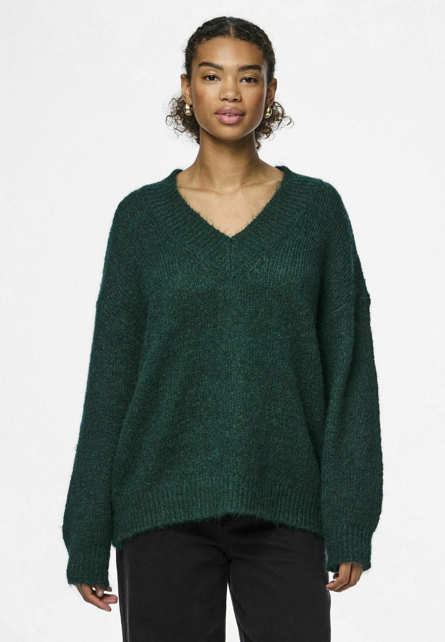 

Джемпер Pieces NADINA, Botanical Garden/Dark Green