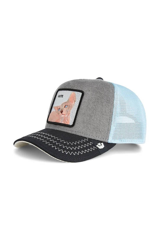 

Бейсболка из хлопка Cute Remix Goorin Bros, серый