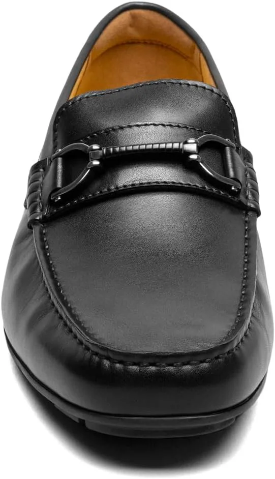 Мужские слипоны Florsheim Motor Moc Toe Bit Driver, черный — фото 3