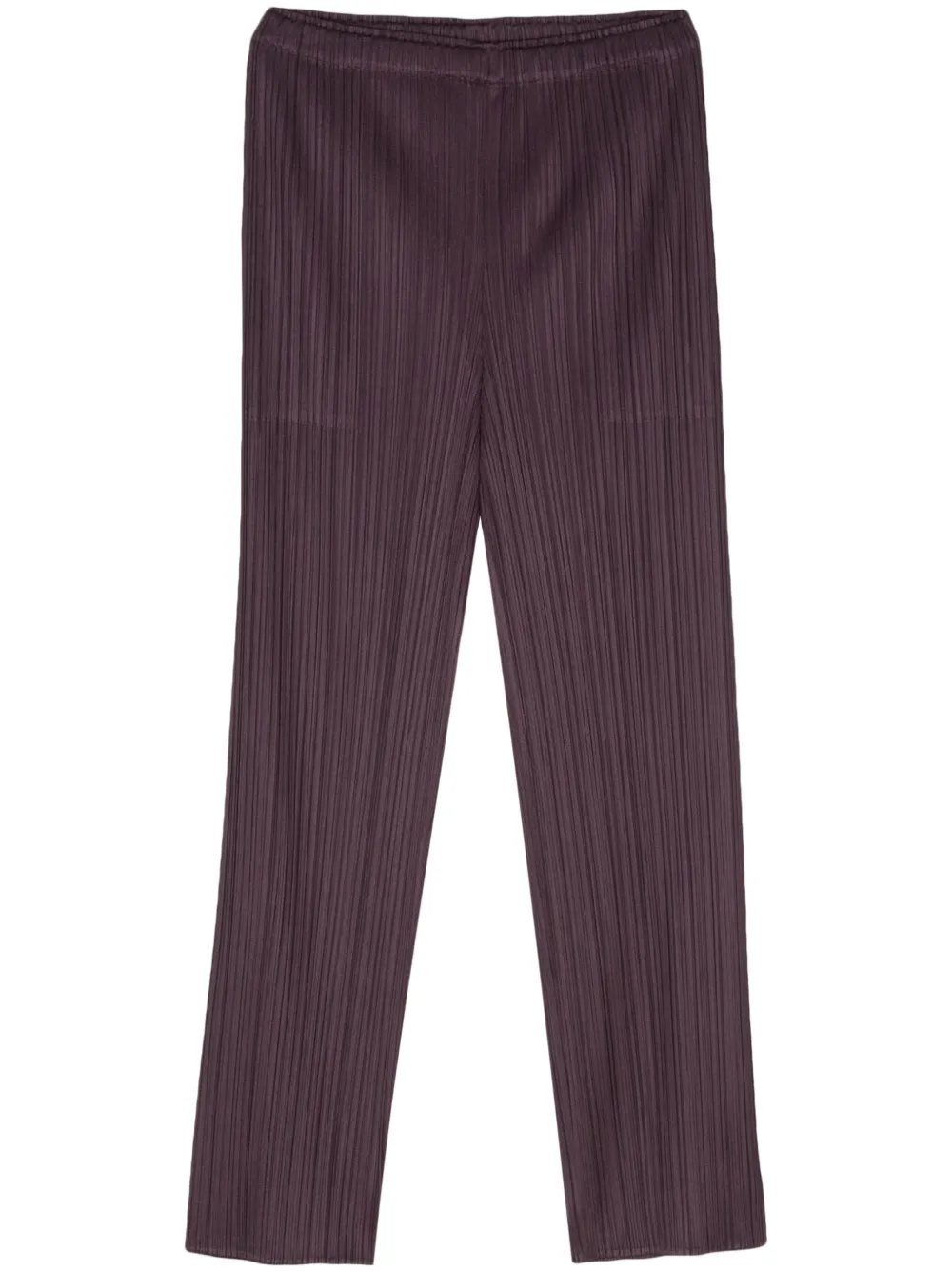 

Плиссированные брюки January прямого кроя Pleats Please Issey Miyake, фиолетовый